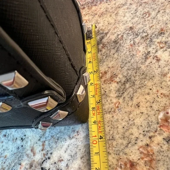 Michael Kors - Black Studded Handbag - Picture 8 of 8